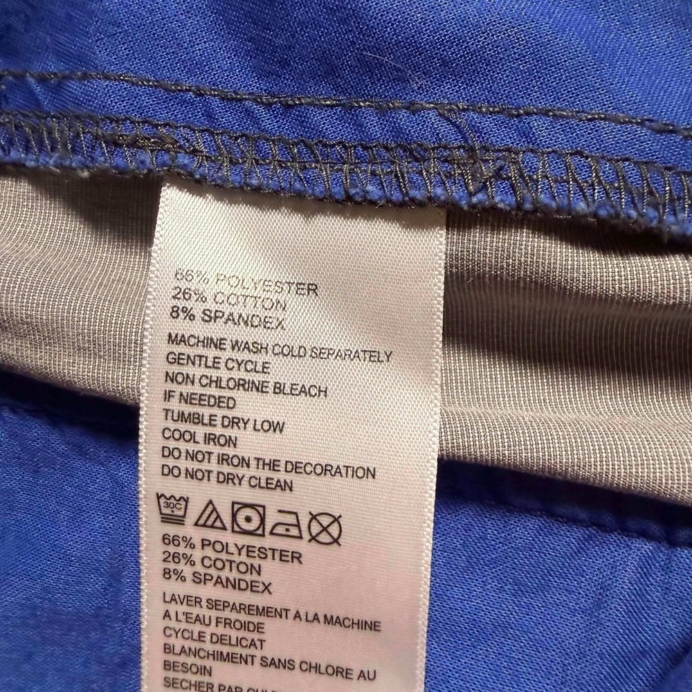 Tommy Bahama Shorts Mens 36/10 Gray Stretch Hybrid Flat Front Casual T821037 - Picture 13 of 13